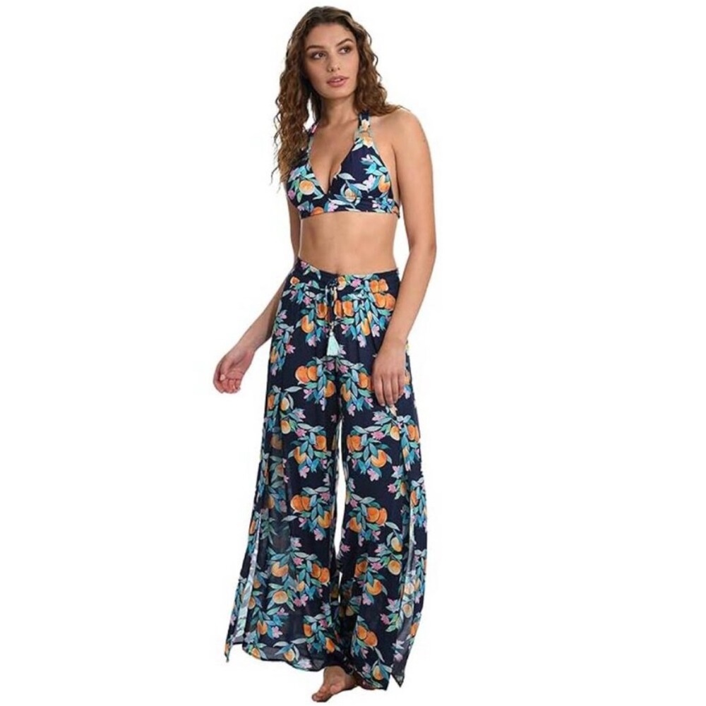 SUNSHINE 79 Peaches Wrap Cover-Up Pant